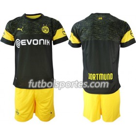 Camisetas Borussia Dortmund Niño Segunda Equipacion 2018/2019
